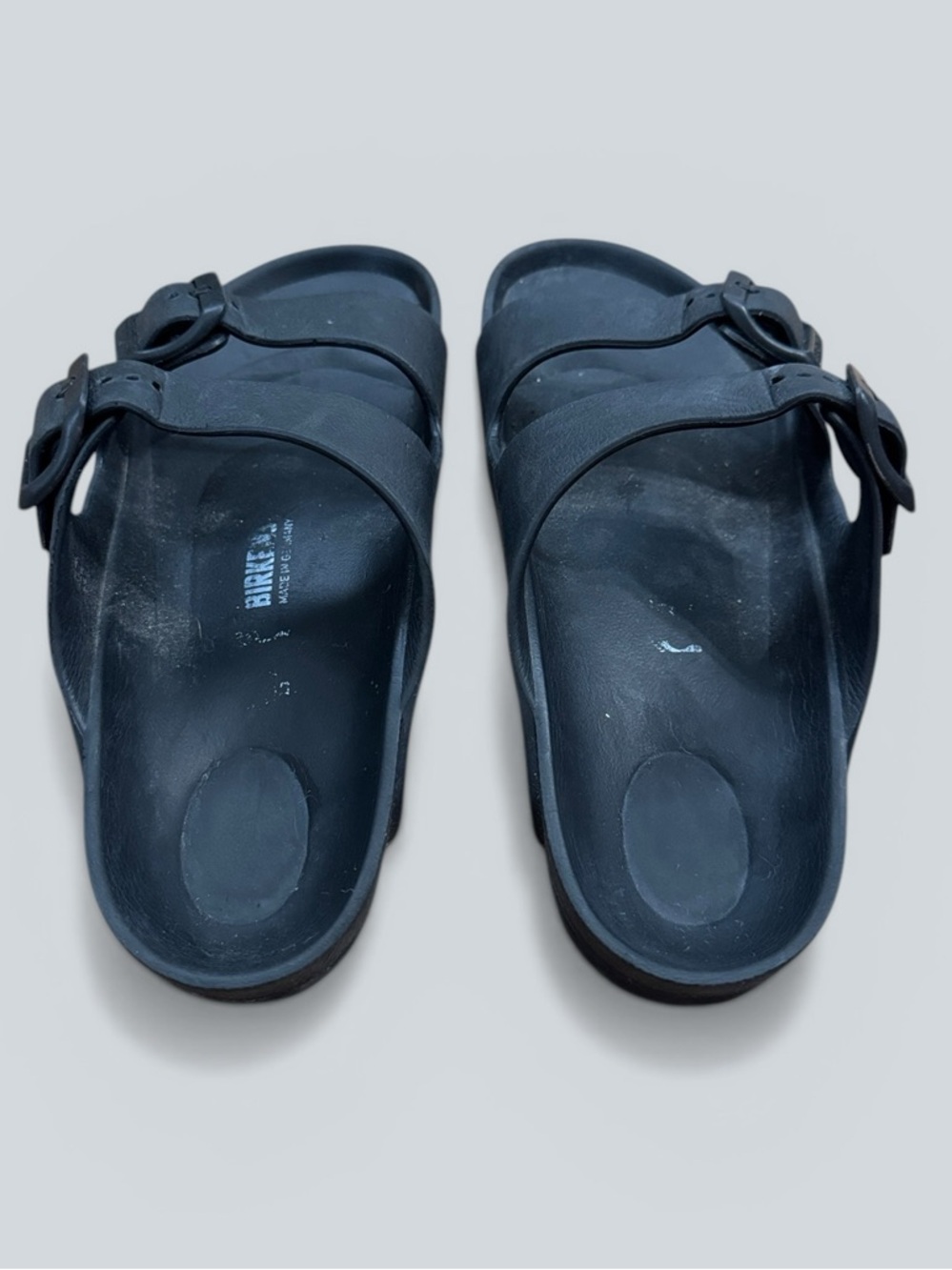 Birkenstock Arizona EVA Black Double Strap Slides - Picture 4 of 7